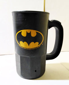 Batman 12 Oz Super Mug Vintage Plastic Cup with Handle DC Comics 1989 - TulipStuff