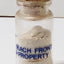 Beach Front Property Glass Souvenir Bottle Sand Seashells 1990's - TulipStuff