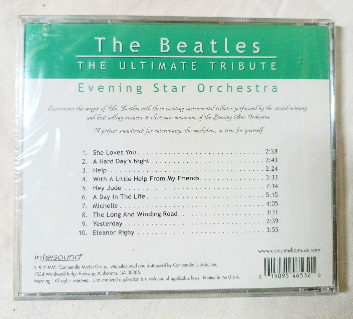 Evening Star Orchestra The Beatles The Ultimate Tribute Album CD 2002 - TulipStuff