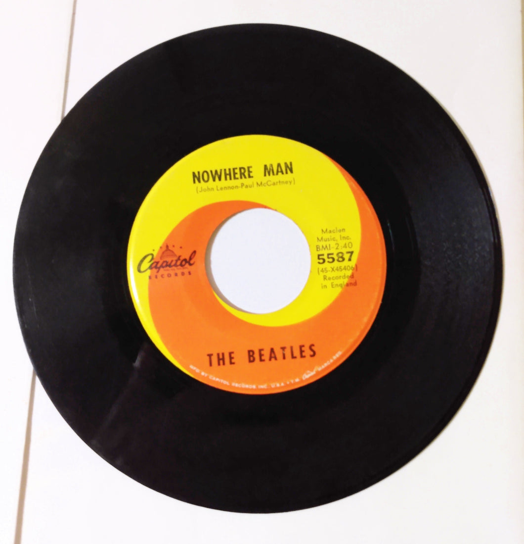 The Beatles Nowhere Man b/w What Goes On 7