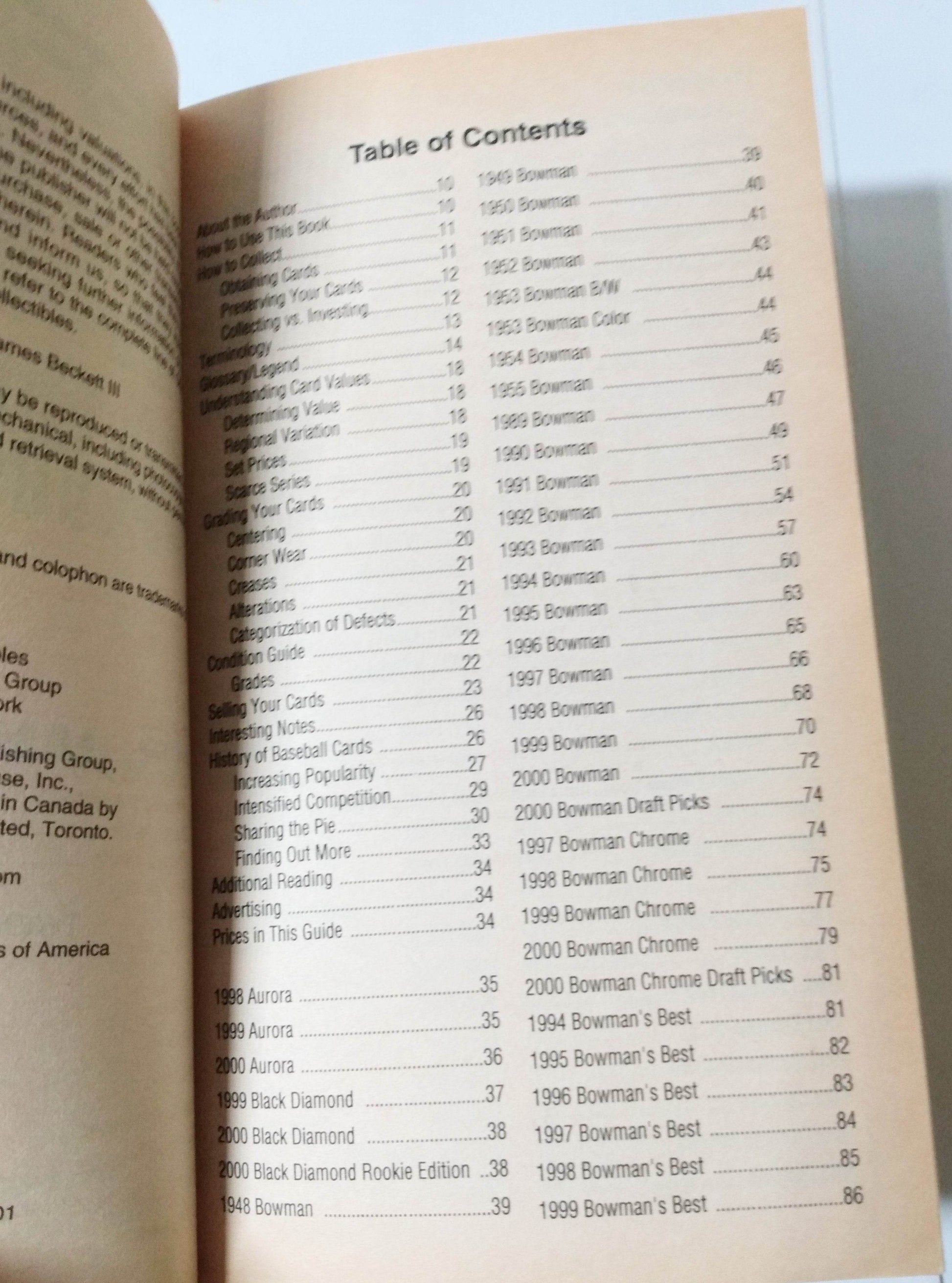 Beckett Official Price Guide To Baseball Cards 2002 21st Edition - TulipStuff