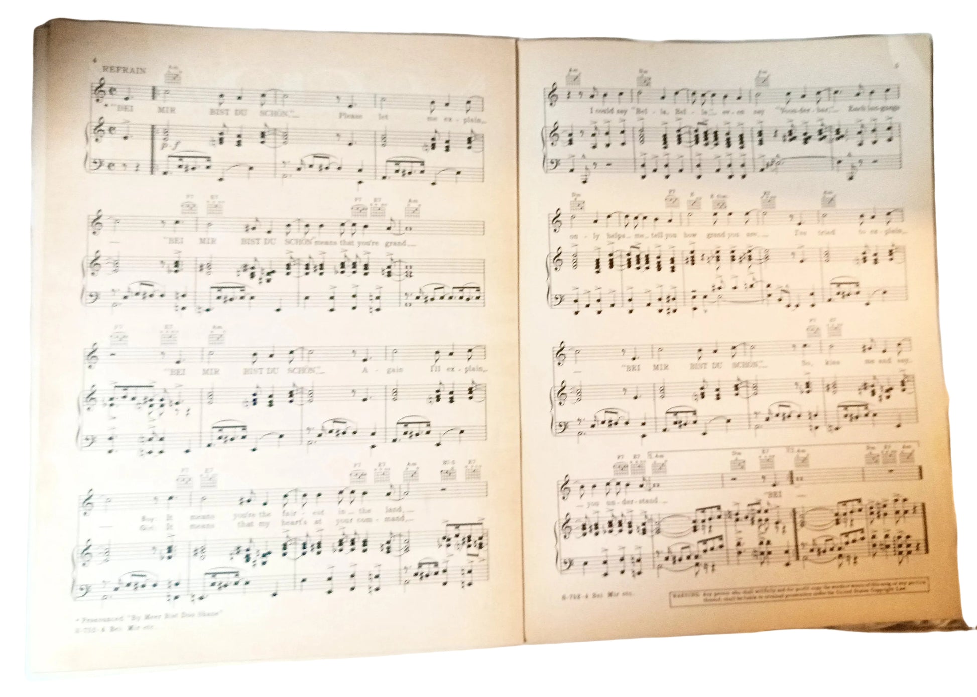 Bei Mir Bist Du Schon Love Honor Behave Priscilla Lane Wayne Morris 1937 - TulipStuff