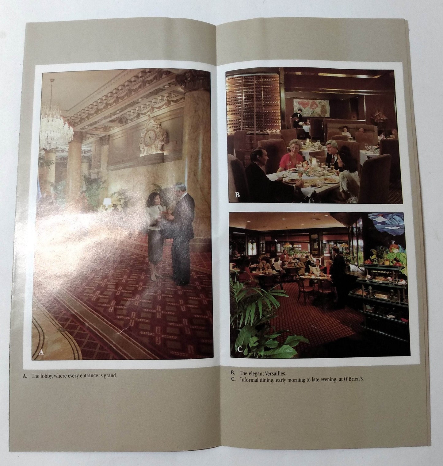 Bellevue Stratford Hotel Philadelphia Broad Walnut 1983 Brochure Westin - TulipStuff
