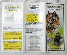 Load image into Gallery viewer, Benson&#39;s Animal Park Rte 111 Hudson New Hampshire 1982 Brochure - TulipStuff
