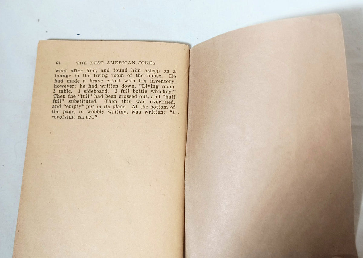 Little Blue Book no. 1014 The Best American Jokes Haldeman-Julius 1926 - TulipStuff