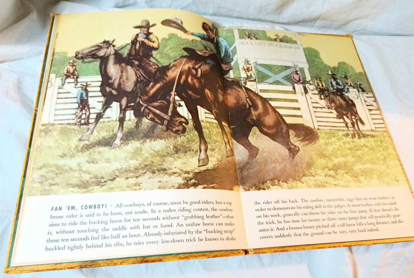 The Big Book Of Cowboys Sydney E Fletcher Grosset Dunlap 1950 - TulipStuff