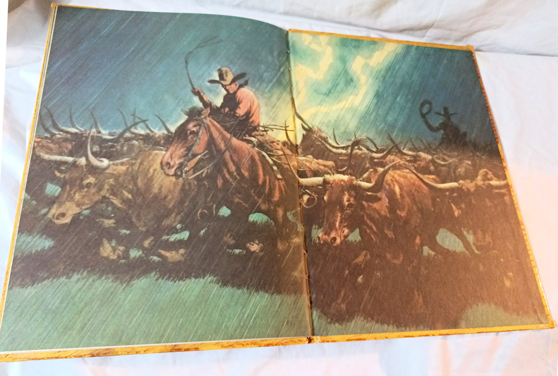 The Big Book Of Cowboys Sydney E Fletcher Grosset Dunlap 1950 - TulipStuff