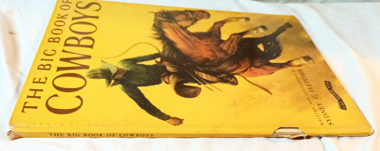 The Big Book Of Cowboys Sydney E Fletcher Grosset Dunlap 1950 - TulipStuff
