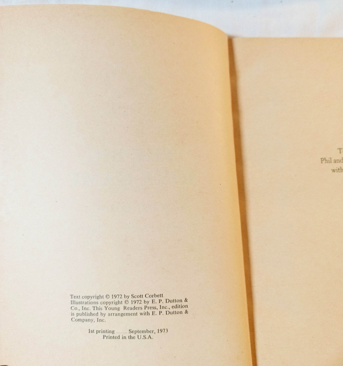 The Big Joke Game Scott Corbett Paperback First Printing 1973 - TulipStuff