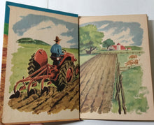 Load image into Gallery viewer, Big Helpers Power Shovels Trucks Derricks Power Rollers Jr Elf Book 1953 - TulipStuff
