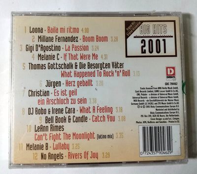 Big Hits Die Hits Des Jahres 2001  Eurohouse Synthpop CD Disky - TulipStuff