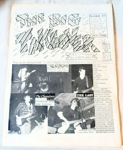 The Big Takeover #26 July 1989 Wipers Fugazi Chameleons DOA Punkzine - TulipStuff