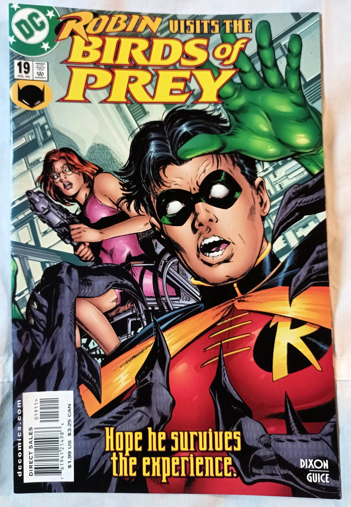 Birds of Prey Issue #19 July 2000 DC Comics Robin - TulipStuff