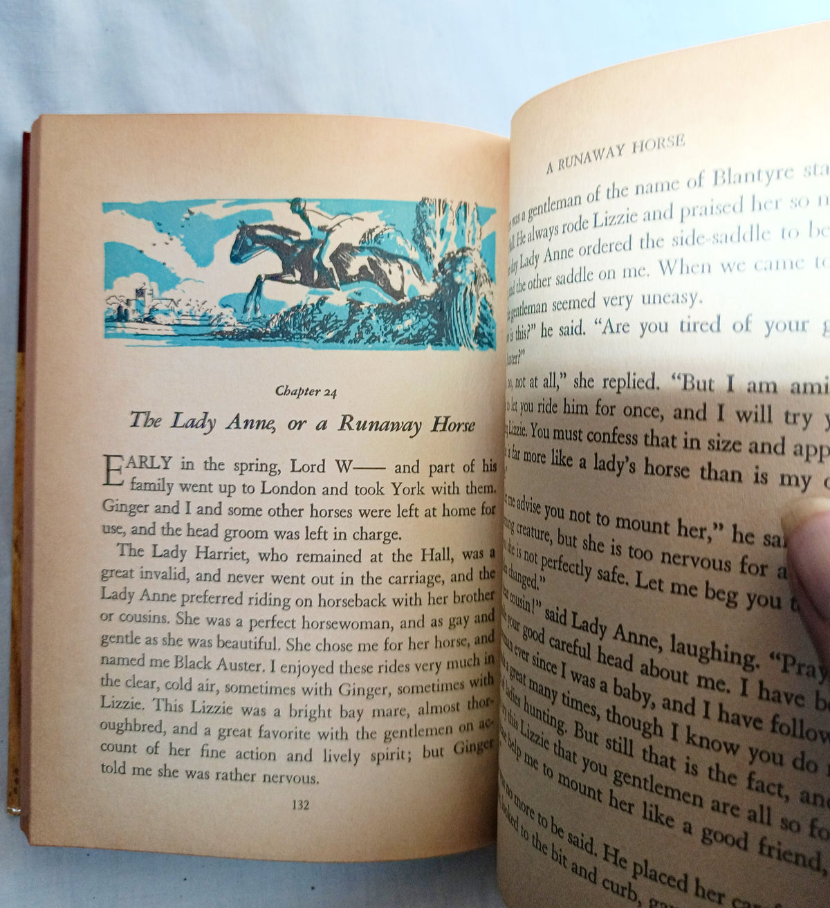 Black Beauty Anna Sewell Whitman Classics Hardcover 1955 - TulipStuff