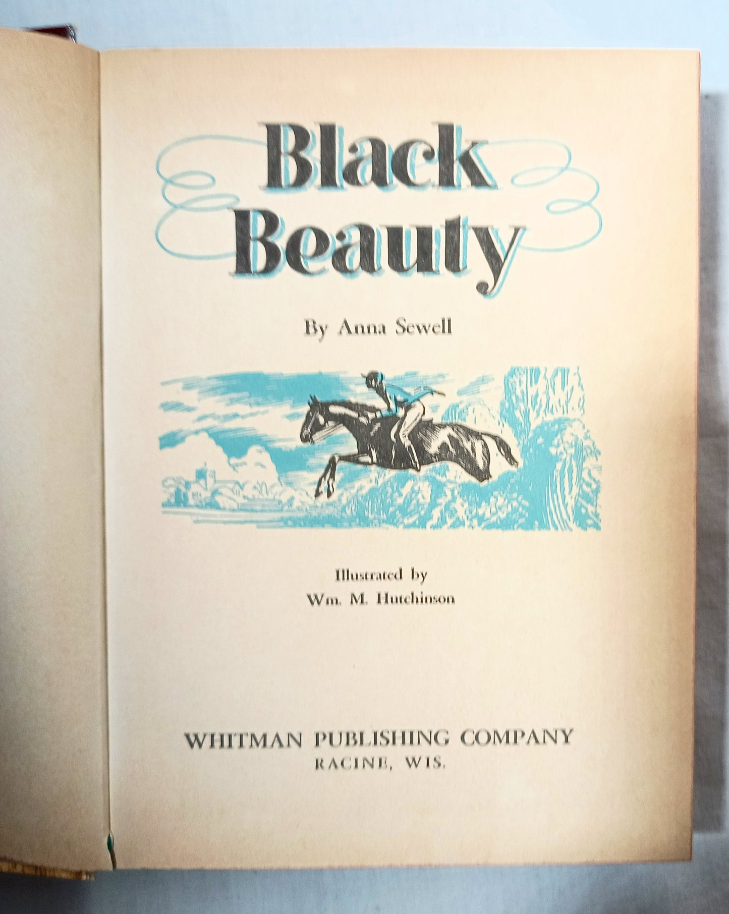 Black Beauty Anna Sewell Whitman Classics Hardcover 1955 - TulipStuff