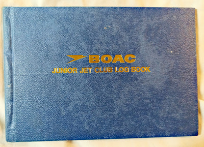 BOAC Junior Jet Club Log Book British Overseas Airways 1972  TulipStuff