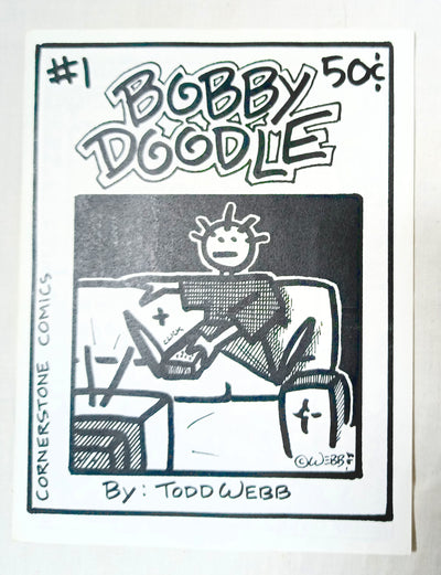 Bobby Doodle #1 Todd Webb Cornerstone Comics Mini Comic Book 1998 - TulipStuff