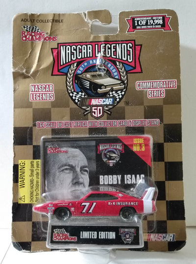 Racing Champions Nascar Legends Bobby Isaac 1969 Dodge Charger Daytona - TulipStuff