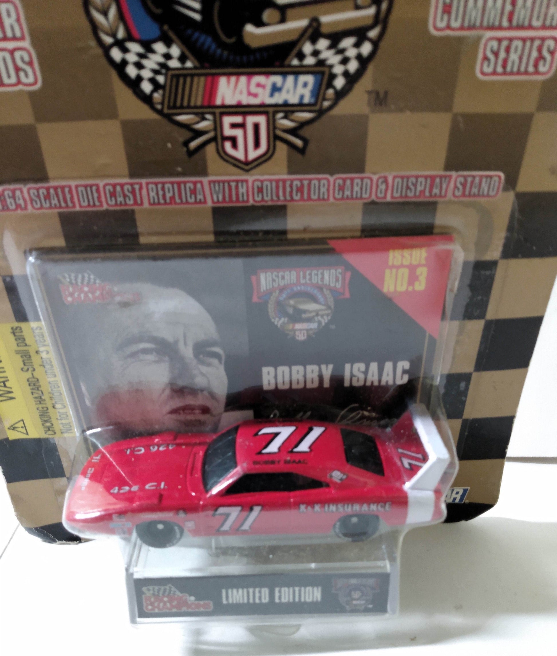 Racing Champions Nascar Legends Bobby Isaac 1969 Dodge Charger Daytona - TulipStuff