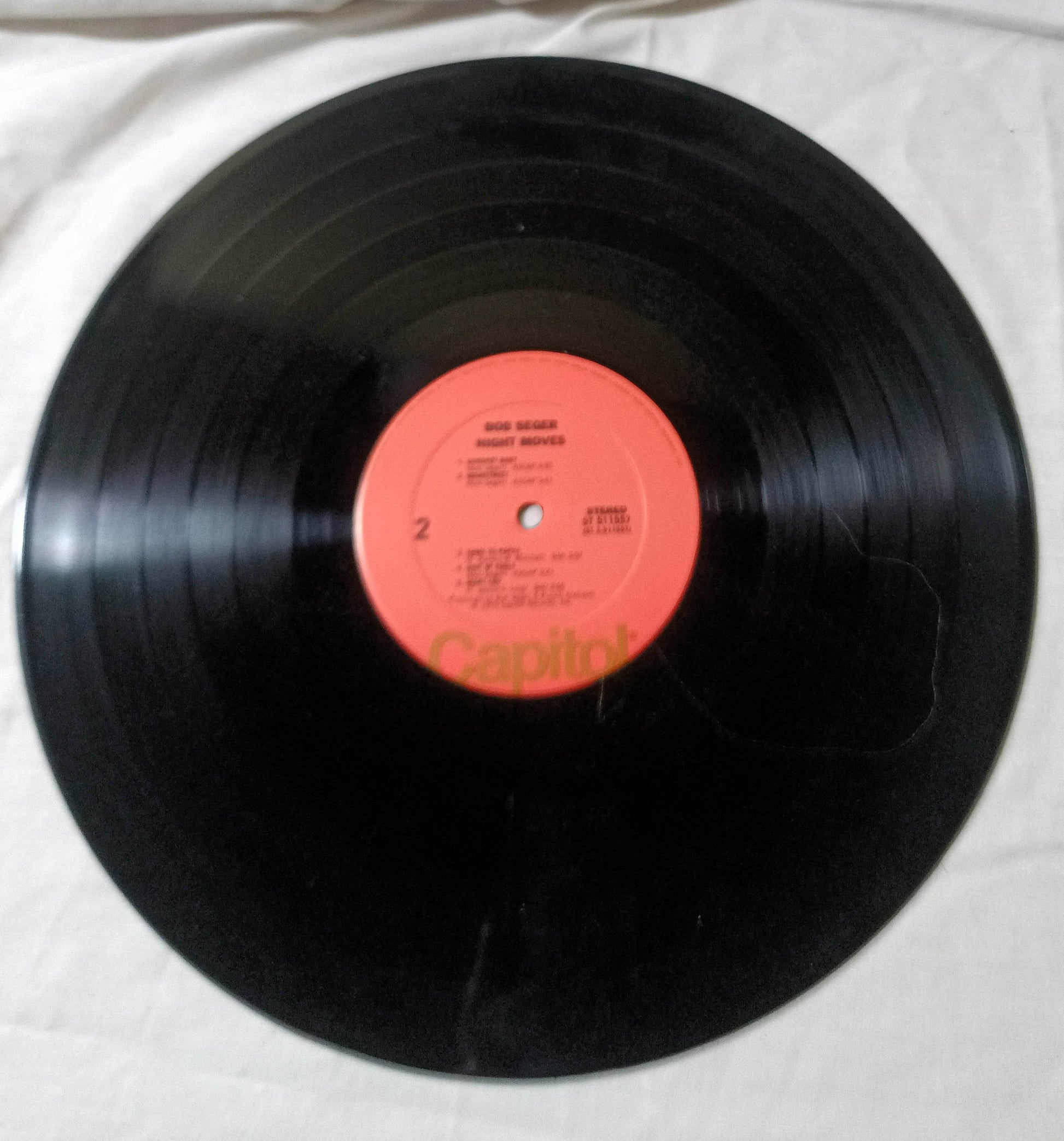 Bob Seger & The Silver Bullet Band Night Moves 12" Vinyl LP 1976 - TulipStuff