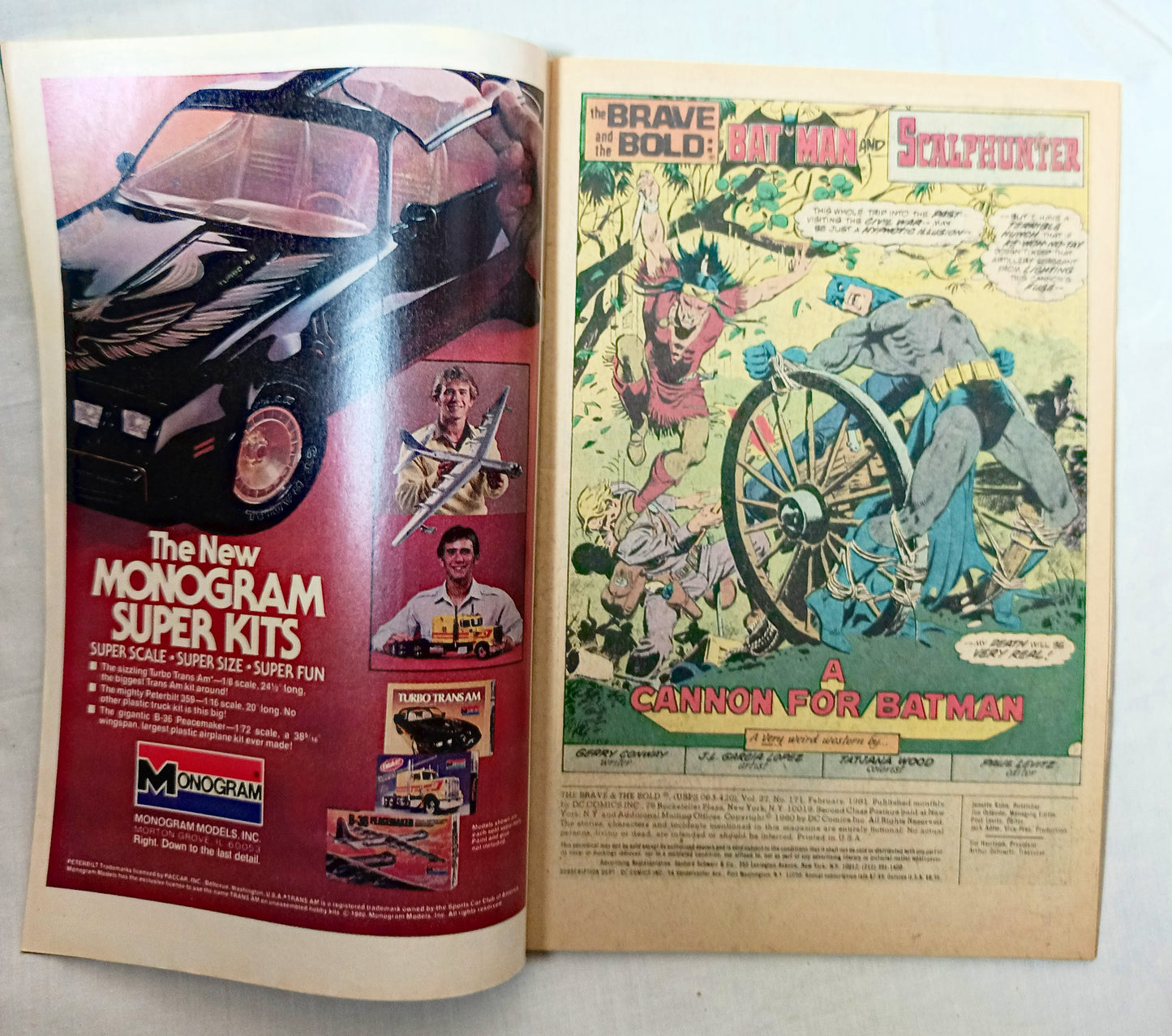 The Brave and the Bold 171 Batman Scalphunter DC Comics February 1981 - TulipStuff