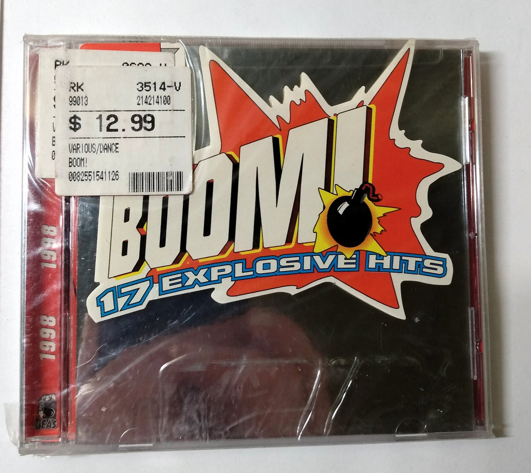 Boom 17 Explosive Hits 1998 Sony Music Compilation CD - TulipStuff