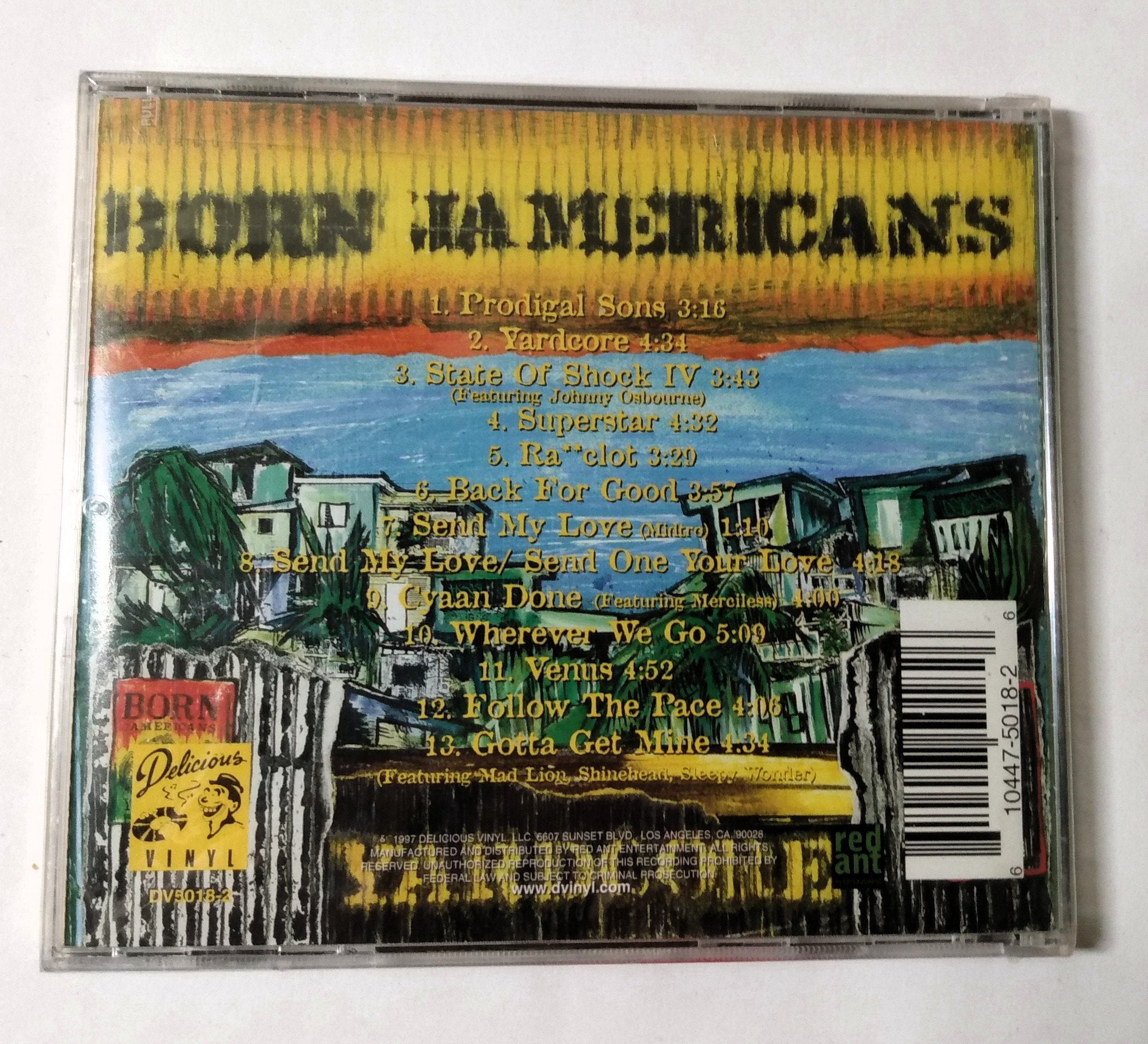2LP Born Jamericans – Yardcore Born Jamericans – Yardcore – CD (Album), 1997 [r8742851