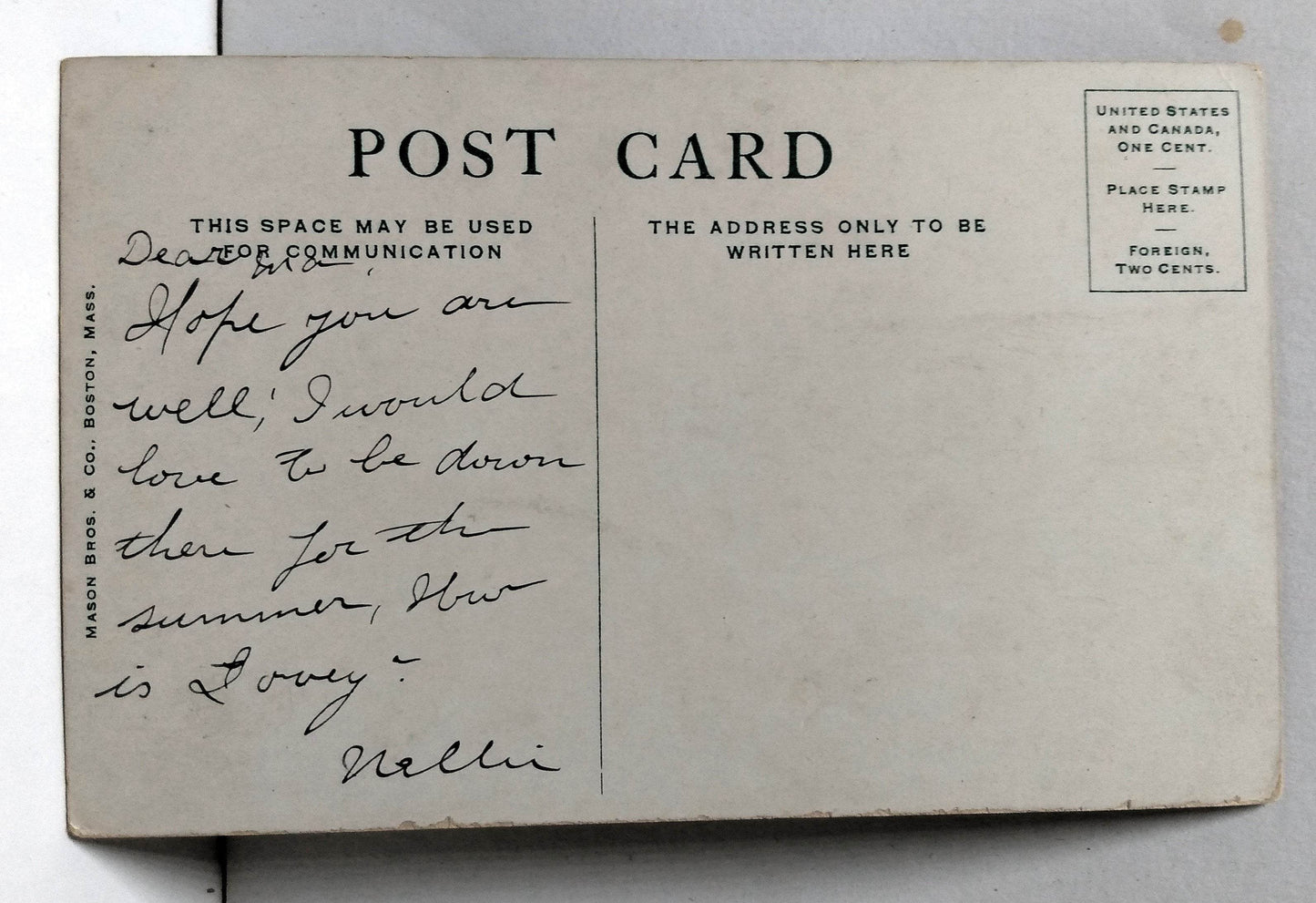 Boston Scene in Public Garden Massachusetts 1910's Postcard - TulipStuff