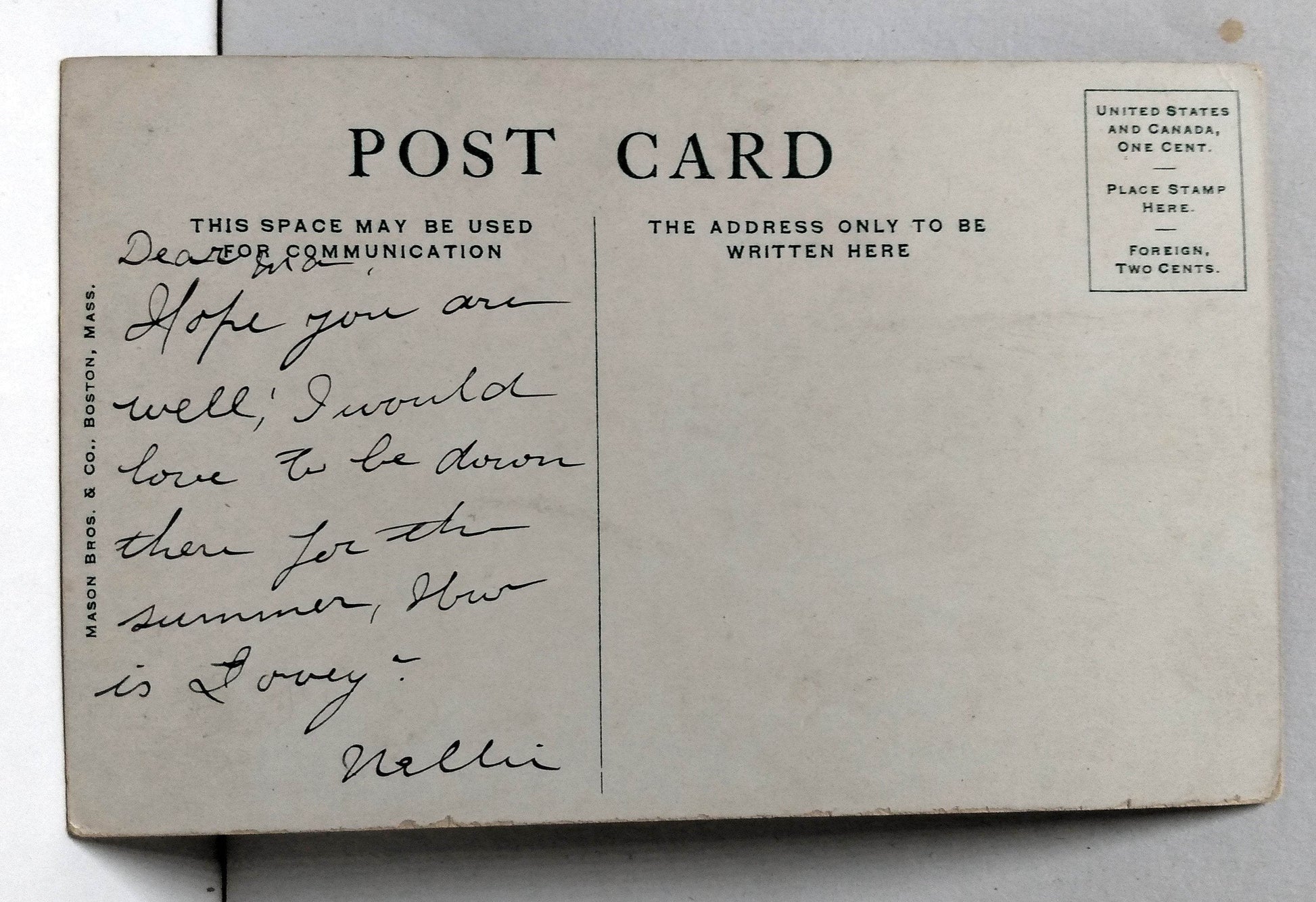 Boston Scene in Public Garden Massachusetts 1910's Postcard - TulipStuff