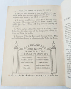 Boys And Girls Of Wake-up Town Andress 4-5th Grade Health Reader 1924 - TulipStuff