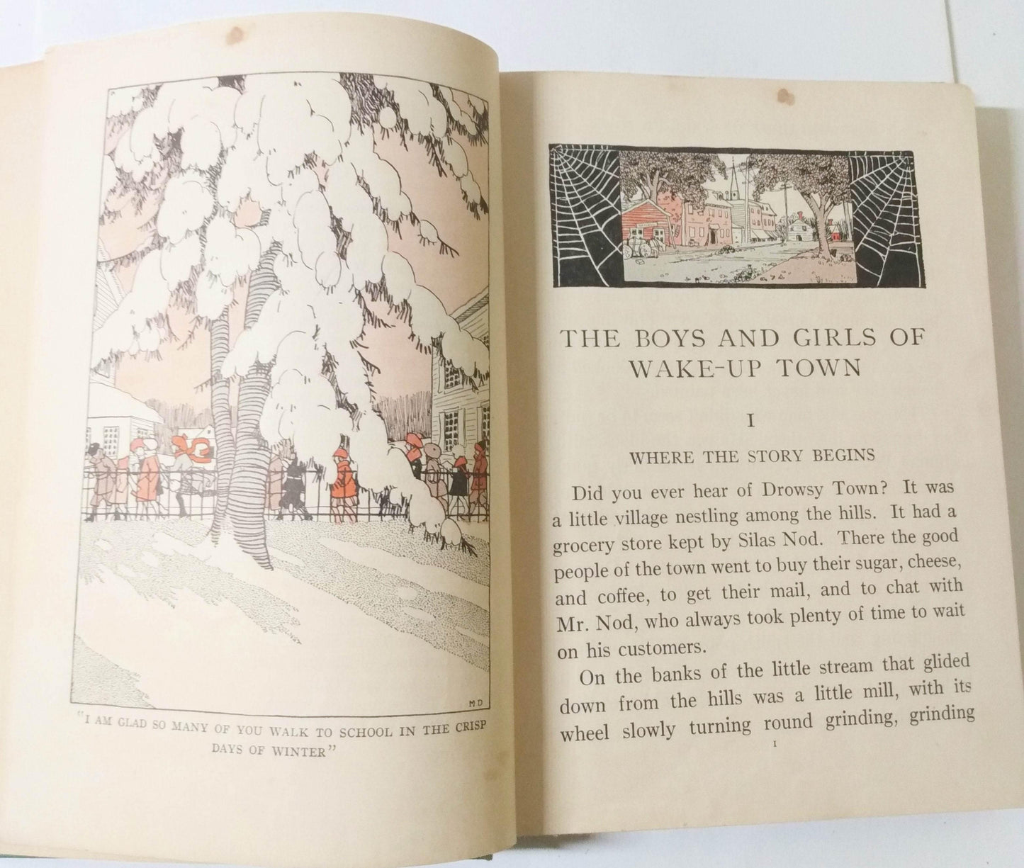 Boys And Girls Of Wake-up Town Andress 4-5th Grade Health Reader 1924 - TulipStuff