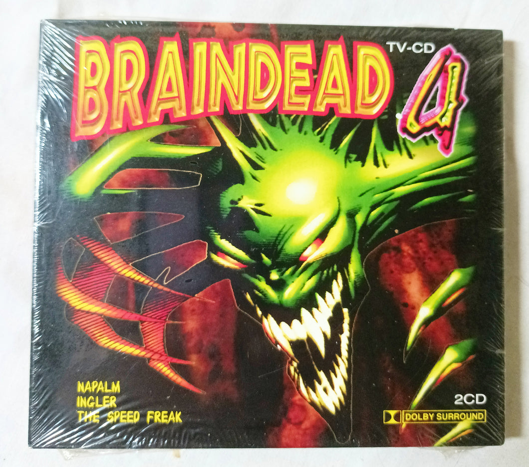 Braindead 4 Gabber Hardcore Techno Speedcore Compilation 2xCD 1996 - TulipStuff