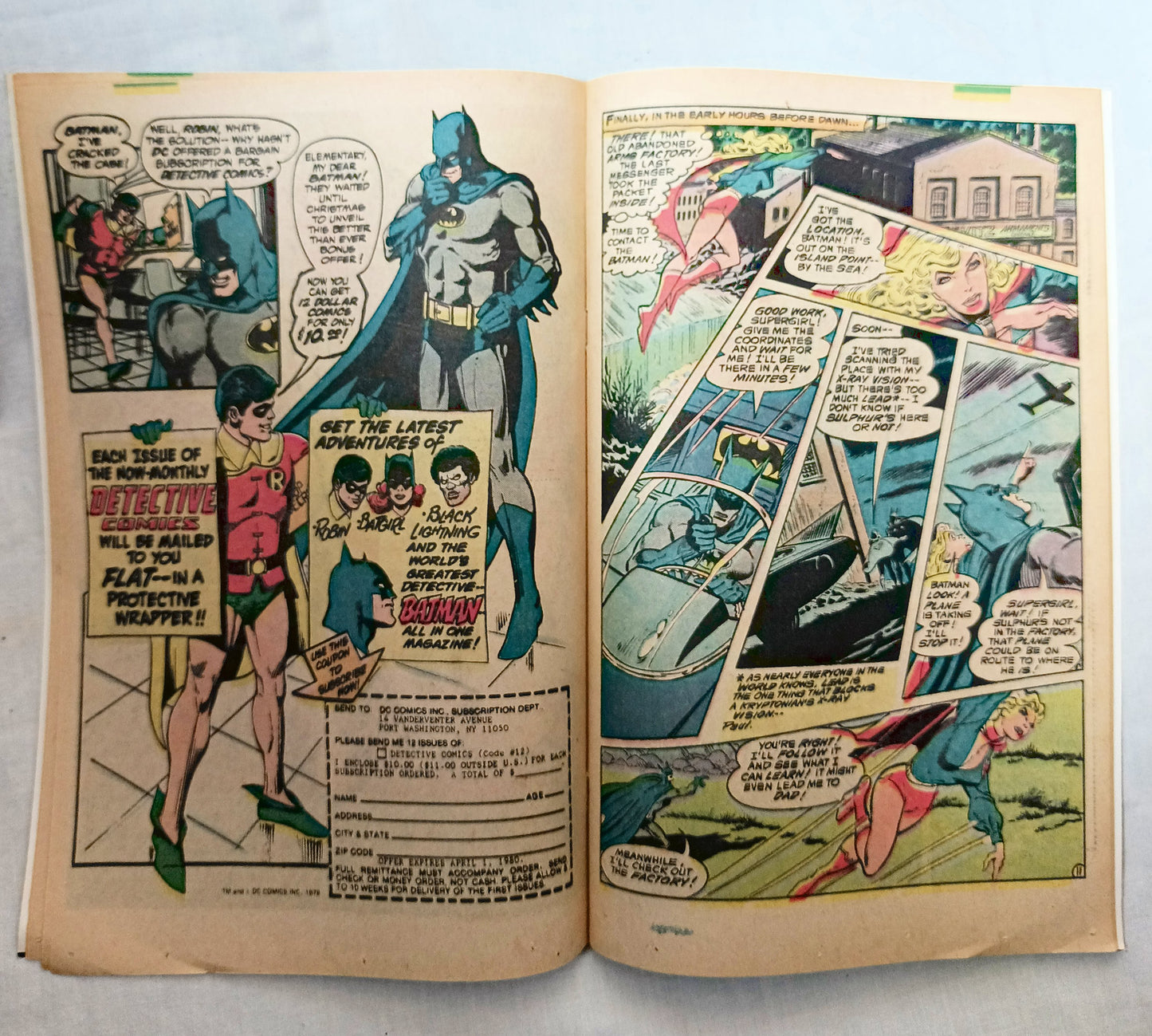 The Brave and the Bold 160 Batman Supergirl DC Comics March 1980 - TulipStuff