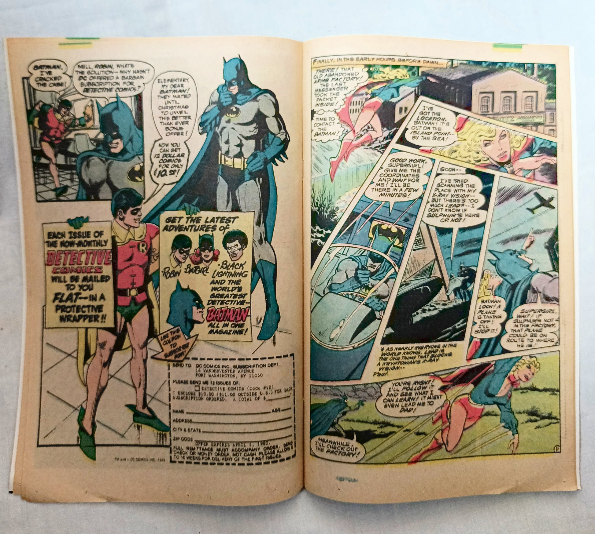 The Brave and the Bold 160 Batman Supergirl DC Comics March 1980 - TulipStuff
