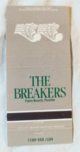 Load image into Gallery viewer, The Breakers Palm Beach Hotel Florida Matchbook Cover 1970&#39;s - TulipStuff
