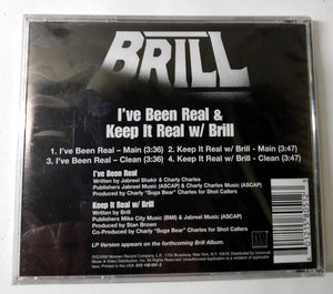 Brill - I've Been Real & Keep It Real w/ Brill MaxiSingle CD Motown 2000 - TulipStuff