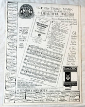 Load image into Gallery viewer, The Rose In Her Hair Broadway Gondolier Dick Powell Sheet Music 1935 - TulipStuff
