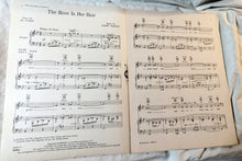 Load image into Gallery viewer, The Rose In Her Hair Broadway Gondolier Dick Powell Sheet Music 1935 - TulipStuff
