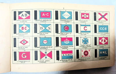 Brown's Flags and Funnels Of British And Foreign Steamship Cos. 1929 - TulipStuff