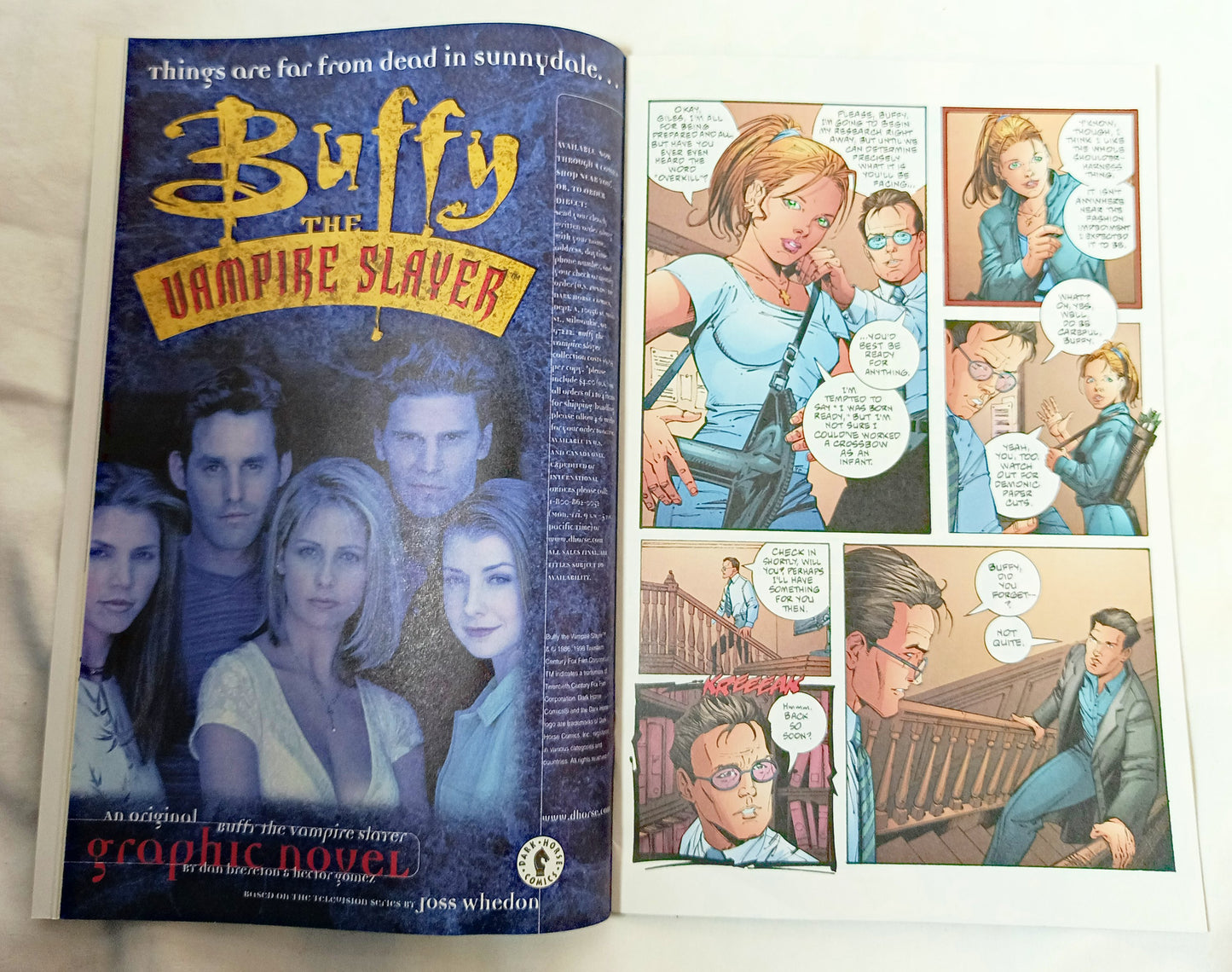 Buffy The Vampire Slayer Angel Issue #2 June 1999 Dark Horse Comics - TulipStuff