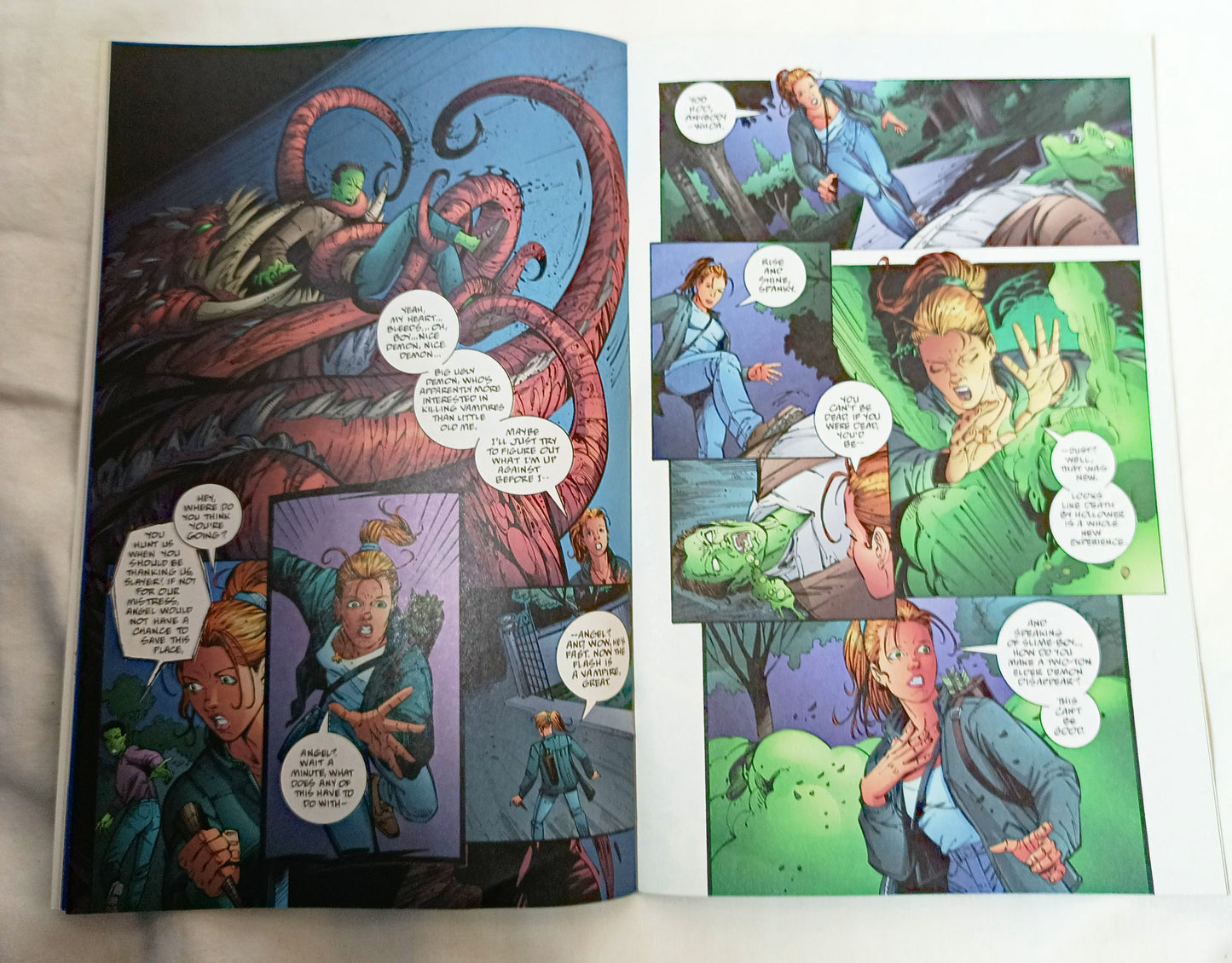 Buffy The Vampire Slayer Angel Issue #2 June 1999 Dark Horse Comics - TulipStuff
