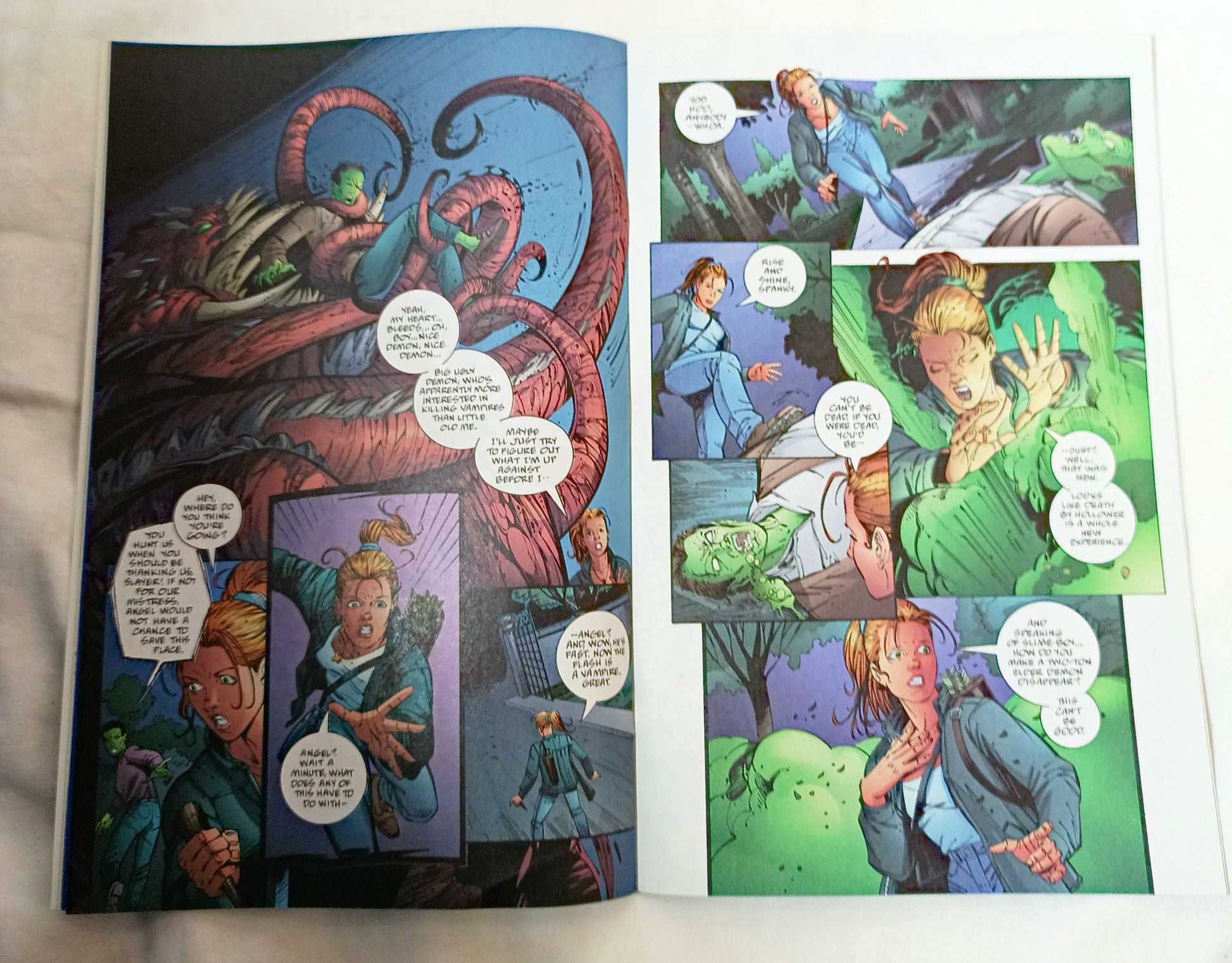 Buffy The Vampire Slayer Angel Issue #2 June 1999 Dark Horse Comics - TulipStuff