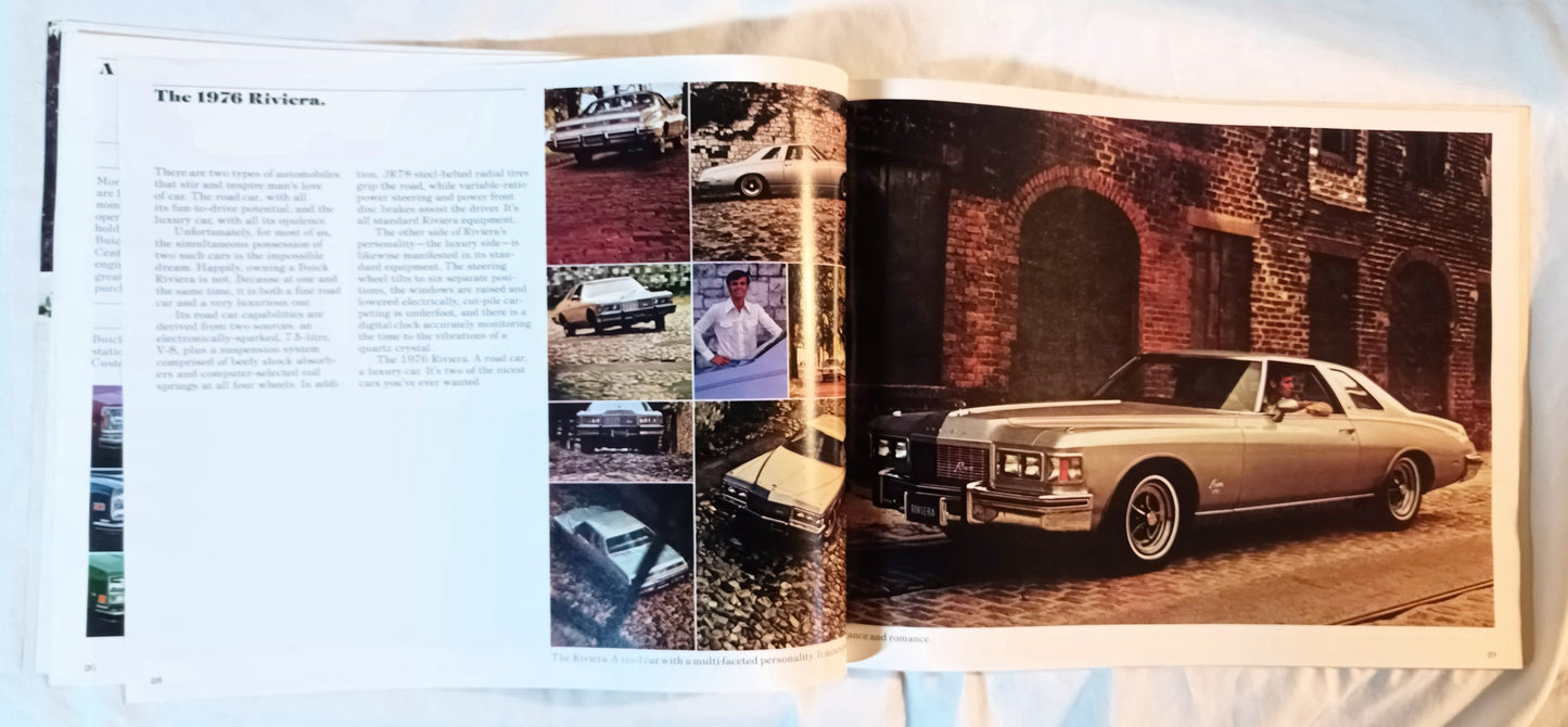 Buick 1976 Dealer Showroom Sales Brochure Buyer's Guide - TulipStuff