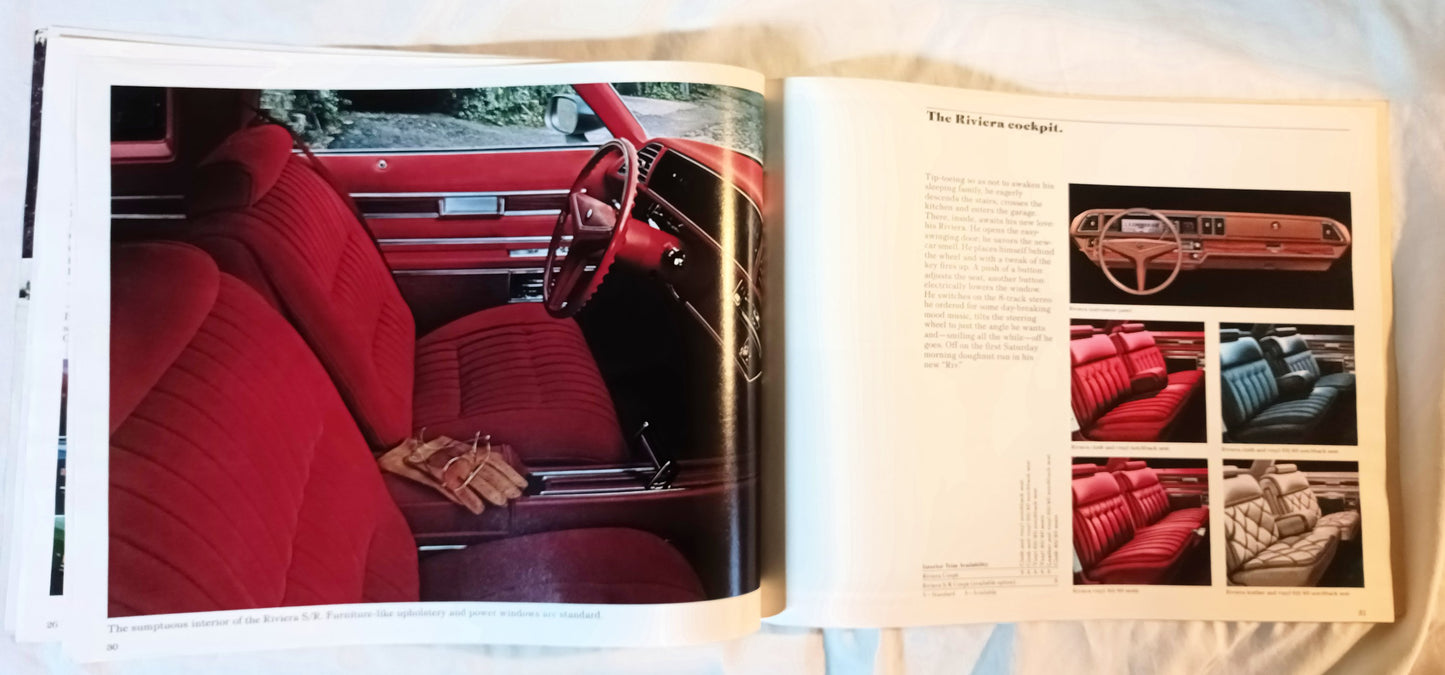 Buick 1976 Dealer Showroom Sales Brochure Buyer's Guide - TulipStuff