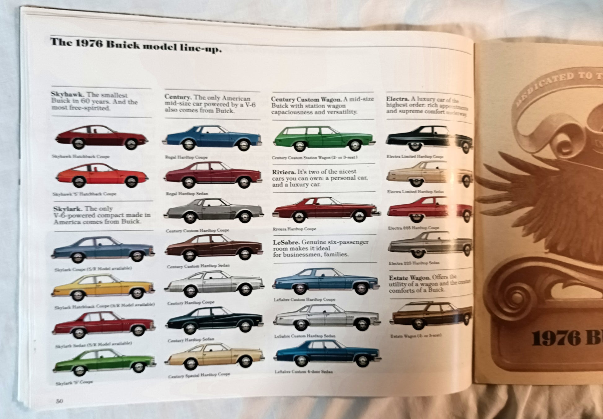 Buick 1976 Dealer Showroom Sales Brochure Buyer's Guide - TulipStuff