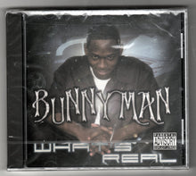 Load image into Gallery viewer, Bunny Man What&#39;s Real Gangsta Rap Album CD Orpheus/Teflon 2002 - TulipStuff
