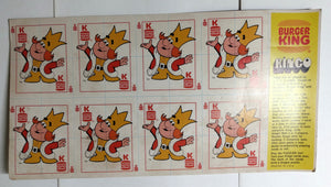 Burger King The Puzzler and Kingo Puzzle Card Games 1972 - TulipStuff