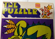 Load image into Gallery viewer, Burger King The Puzzler and Kingo Puzzle Card Games 1972 - TulipStuff
