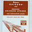 Burlington Route 1964 Memo Timetable Chicago Denver Colorado Springs - TulipStuff