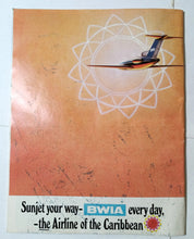 Load image into Gallery viewer, BWIA Caribbean Vacation Planner British West Indian Airways 1968 - TulipStuff
